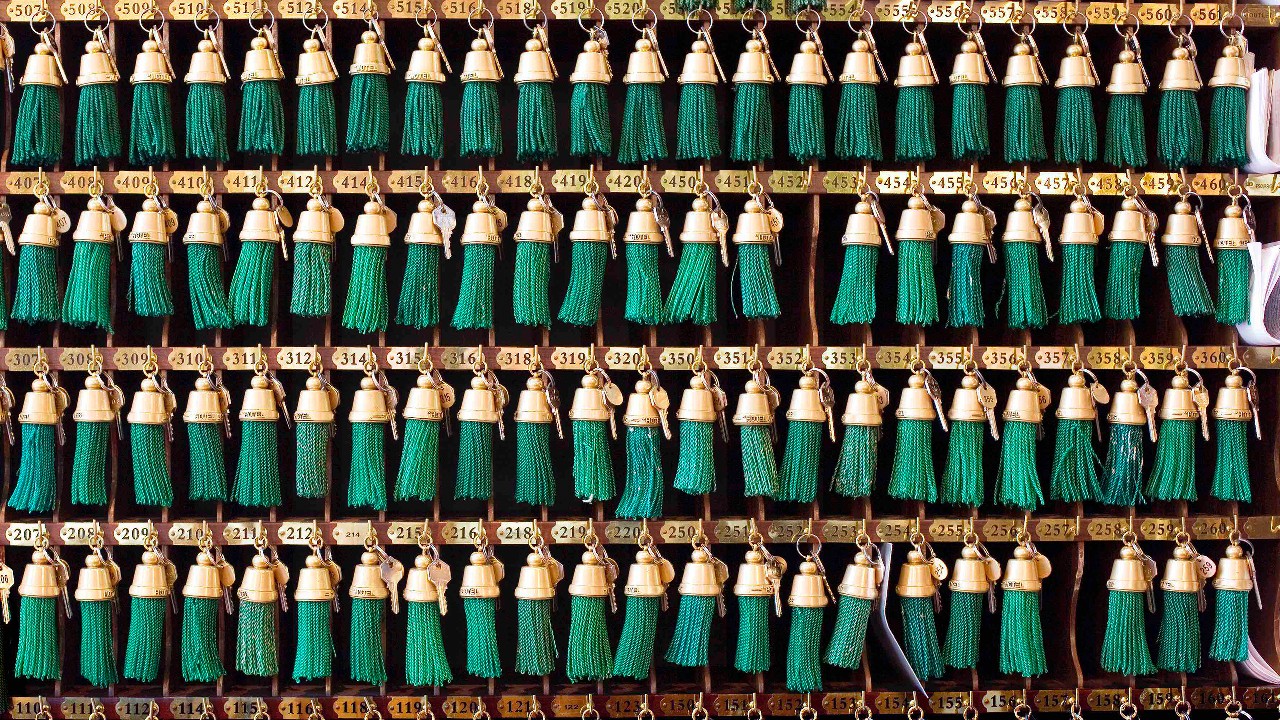 Green keys.