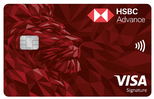 HSBC Advance Credit Card face