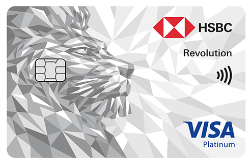 Revolution credit card face
