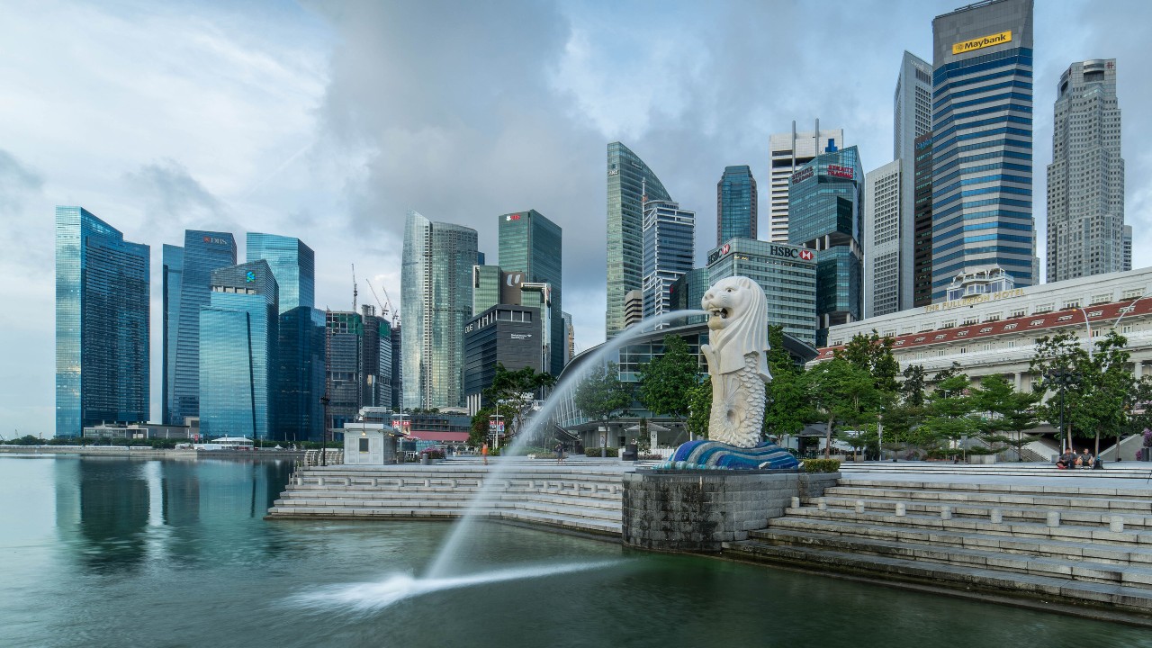 The Merlion Park Singapore
