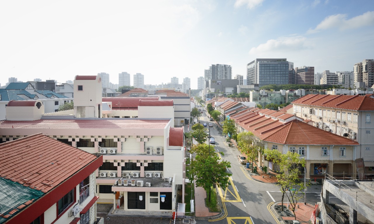 View of Joo Chiat in Singapore.